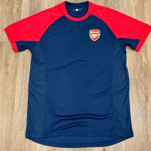 Blue and Red Arsenal Soccer Jersey